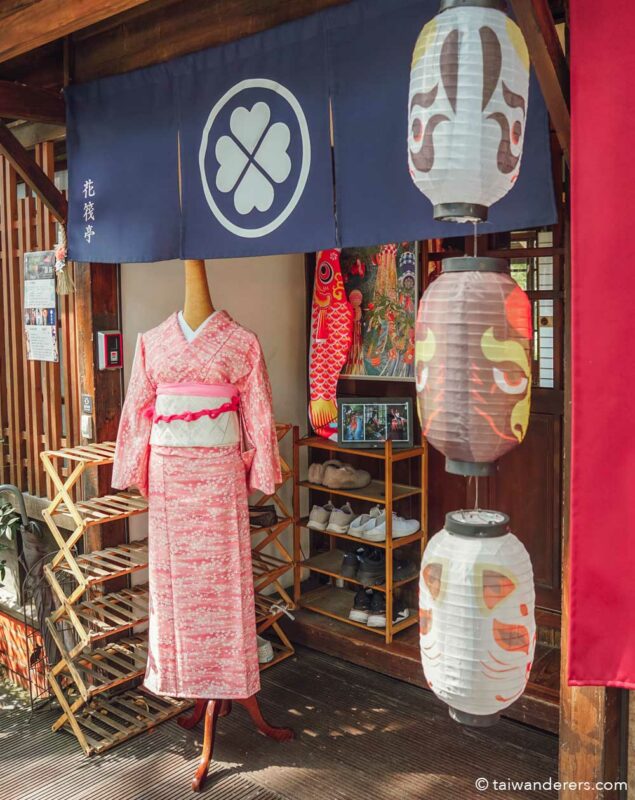 Hanaikada Kimono Rental Rongjin Gorgeous Time in Taipei