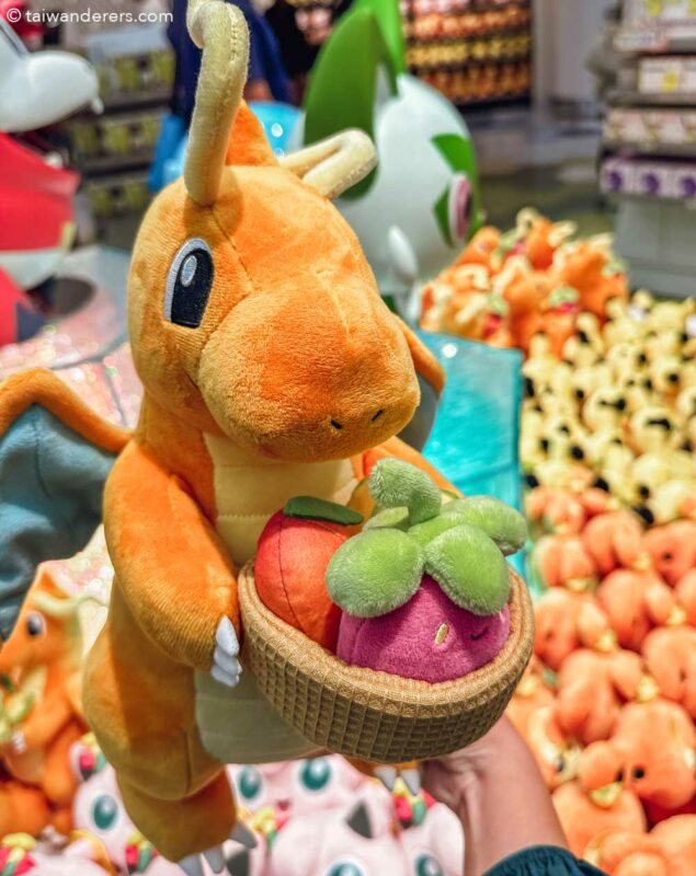 Kuailong / Charmander plushie from Pokémon Center Taipei Taiwan