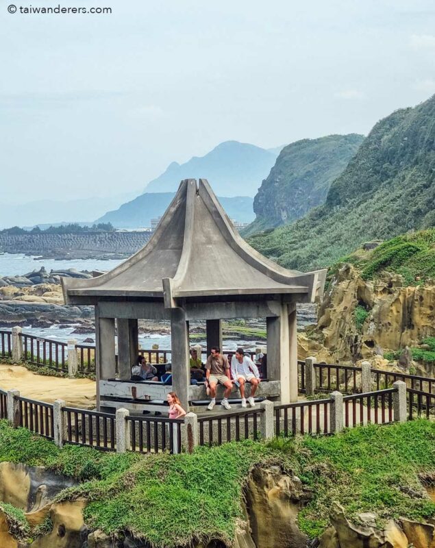 Heping Island GeoPark Scenic Pavilion