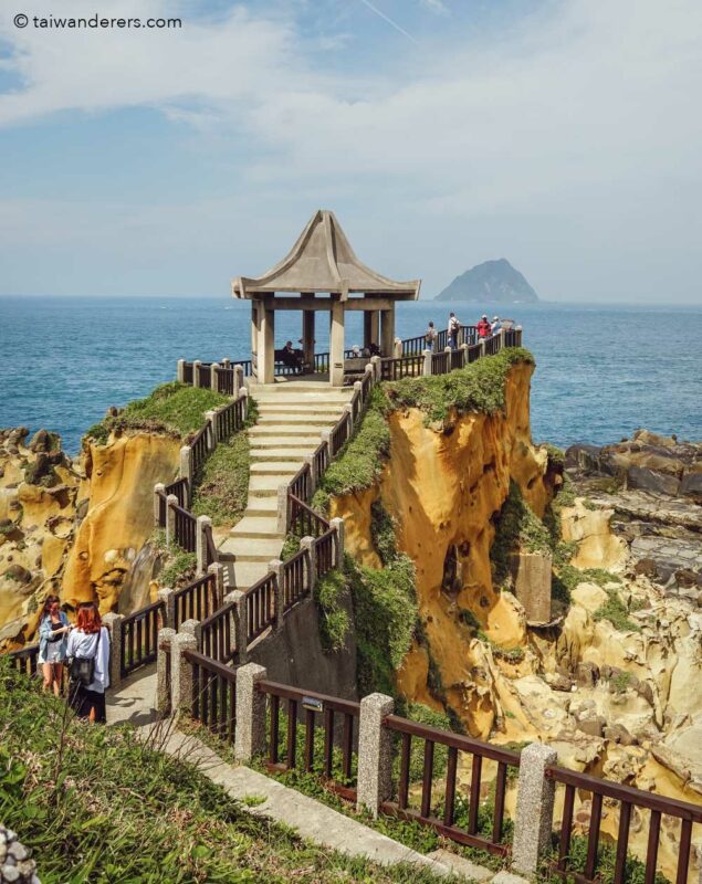 Heping Island GeoPark Scenic Pavilion