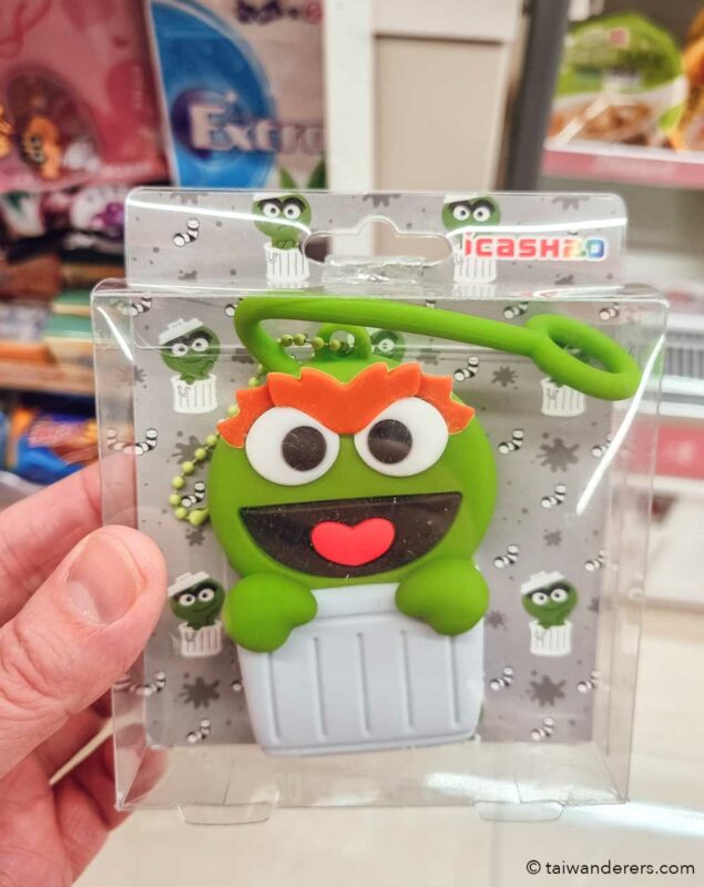 Sesame Street grouch iCash card Taiwan