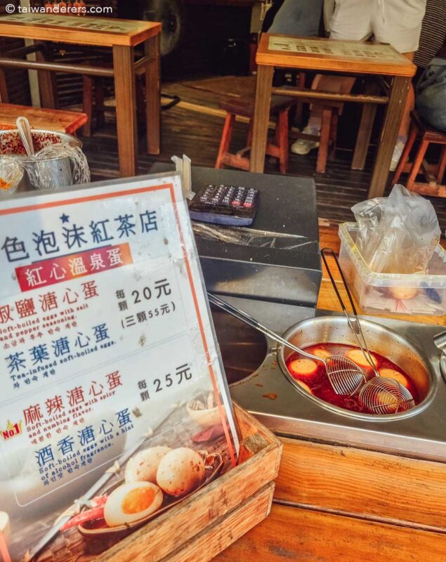 tea eggs beitou taipei
