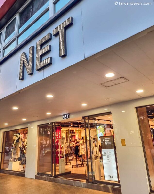 net fashion store Taiwan