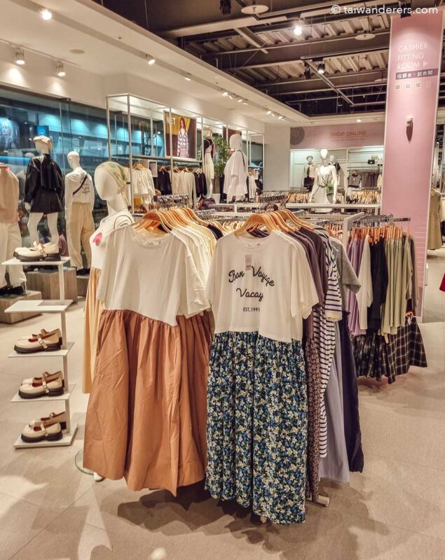 net fashion store Taiwan