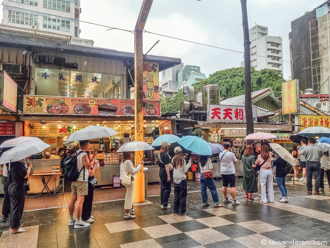 Taipei On A Rainy Day