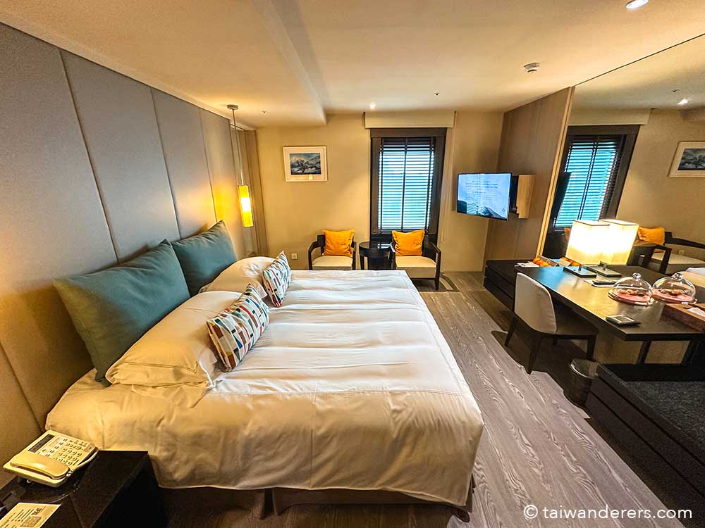 Gaia Qiyan Double Room . The Gaia Hotel in Beitou, Taipei - hot spring hotel