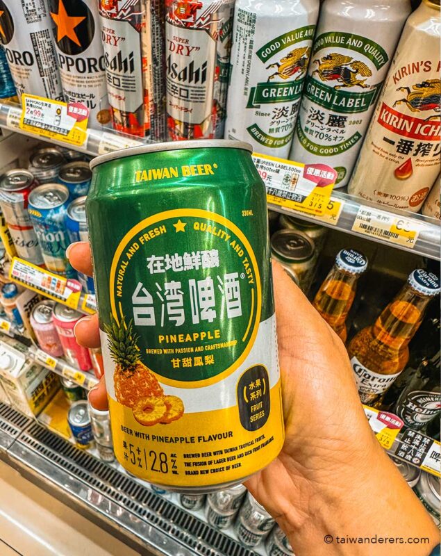TAIWAN 7-ELEVEN BEERS PINEAPPLE