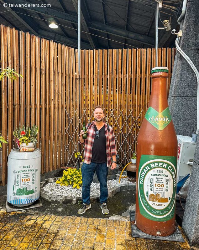 Jianguo Taiwan Brewery in Taipei