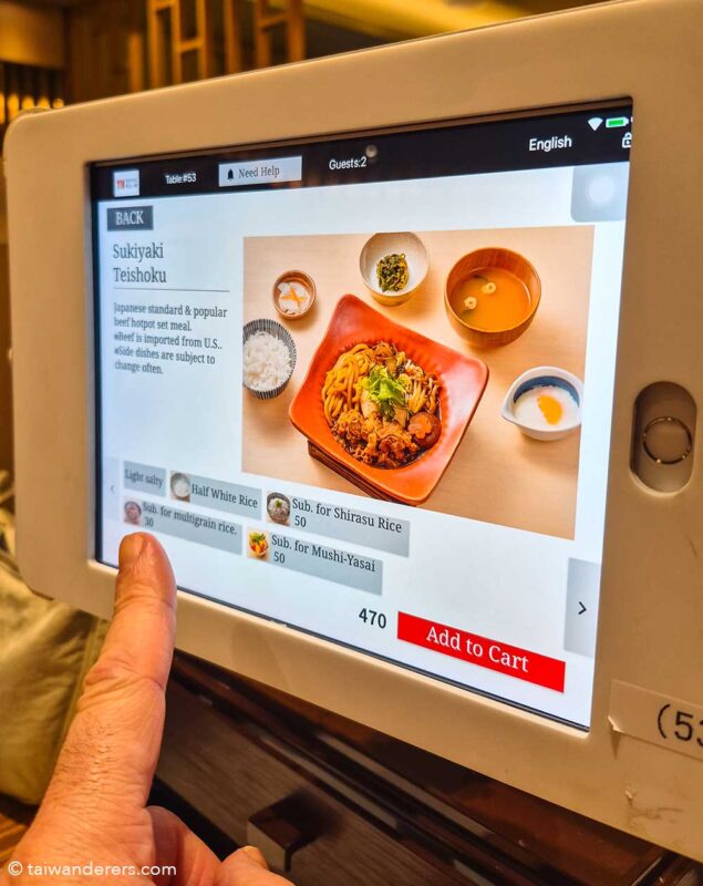 YAYOI Japanese restaurant chain in Taiwan