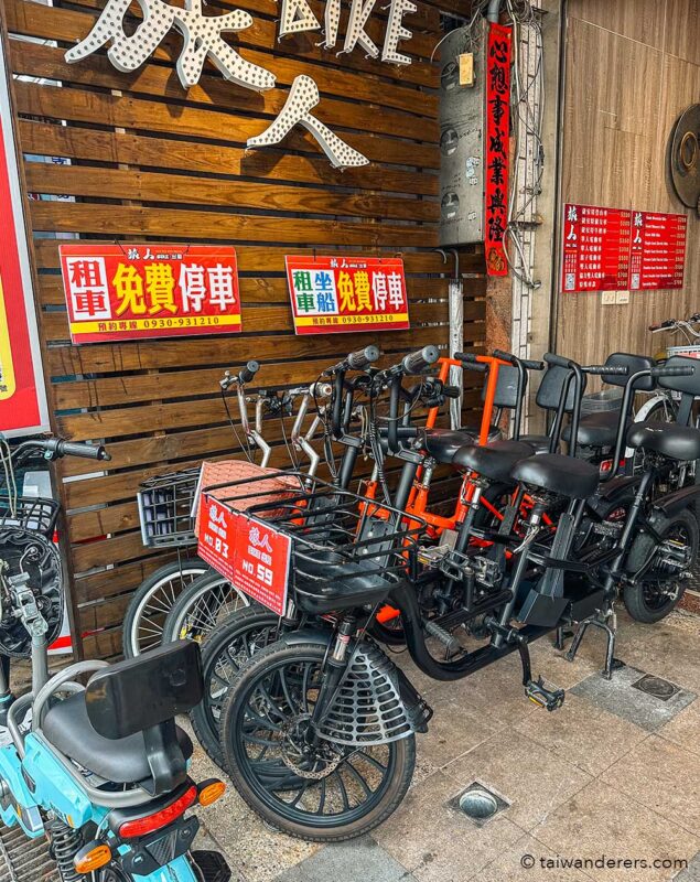 bike rental sun moon lake