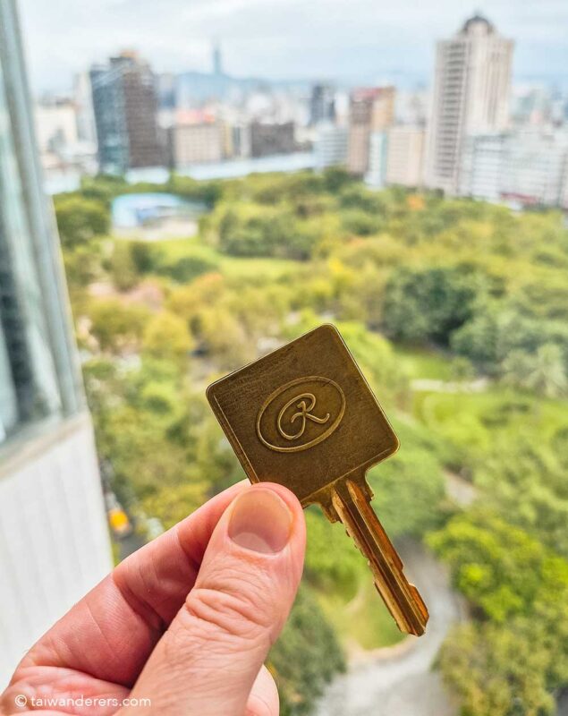 Regent Taipei brass room key