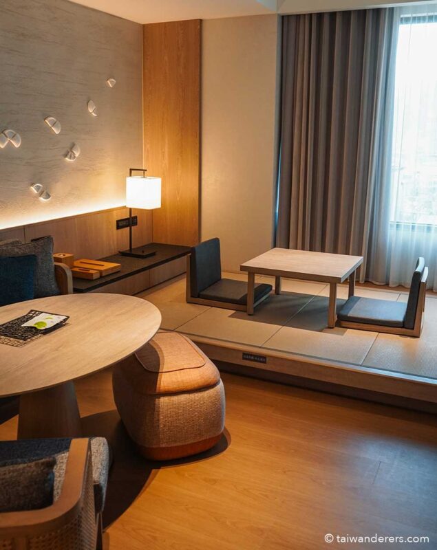 Balcony Japanese Suite room at Wellspring by Silks Beitou, Taipei – Hot Spring Hotel
