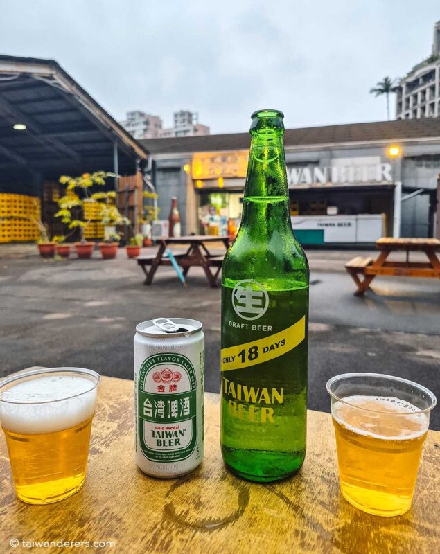 Jianguo Taiwan Brewery tour in Taipei tourmeaway