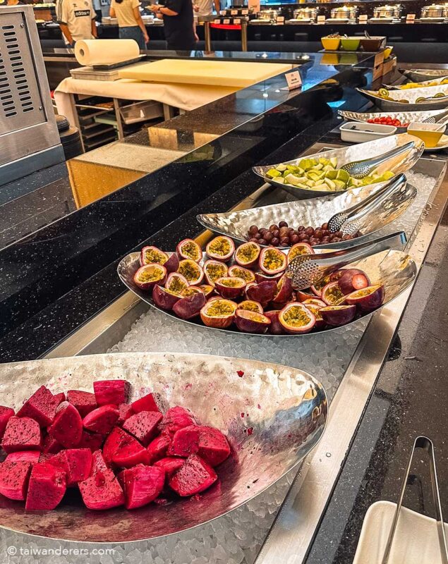 Buffet breakfast at Mix Gourmet at Silks Place Yilan