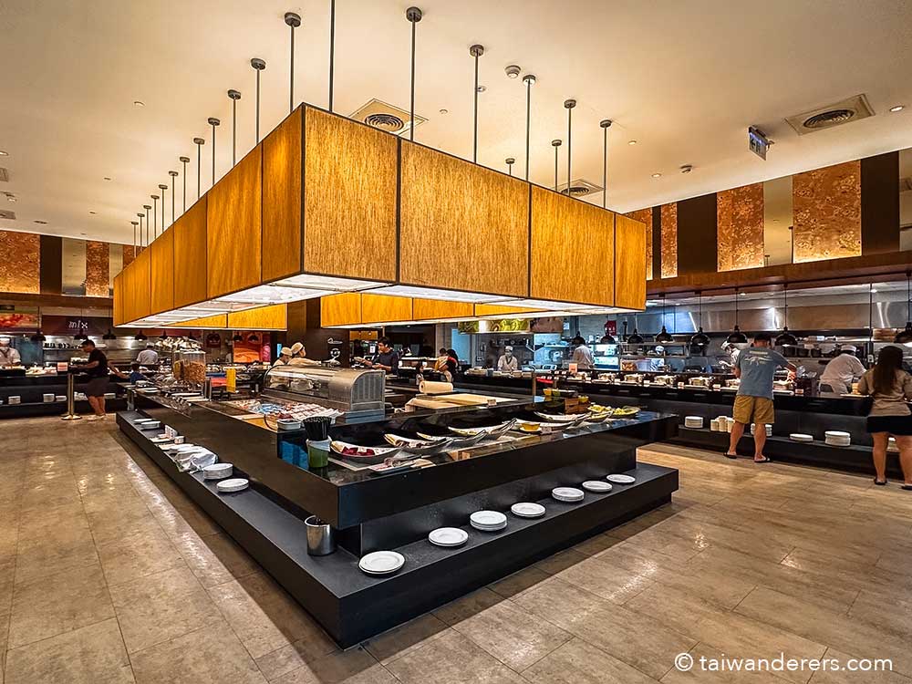 Buffet breakfast at Mix Gourmet at Silks Place Yilan