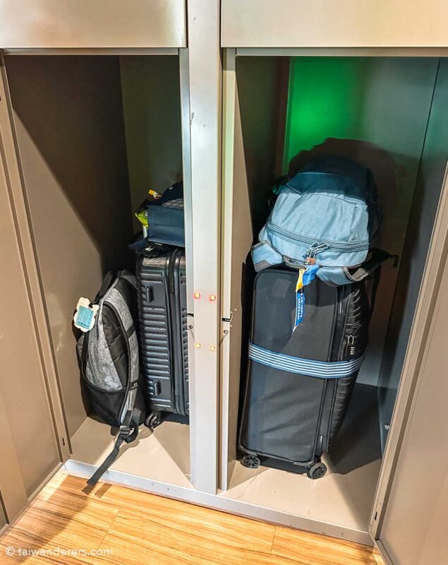 luggage storage at SOTETSU GRAND FRESA Taipei Ximen hotel