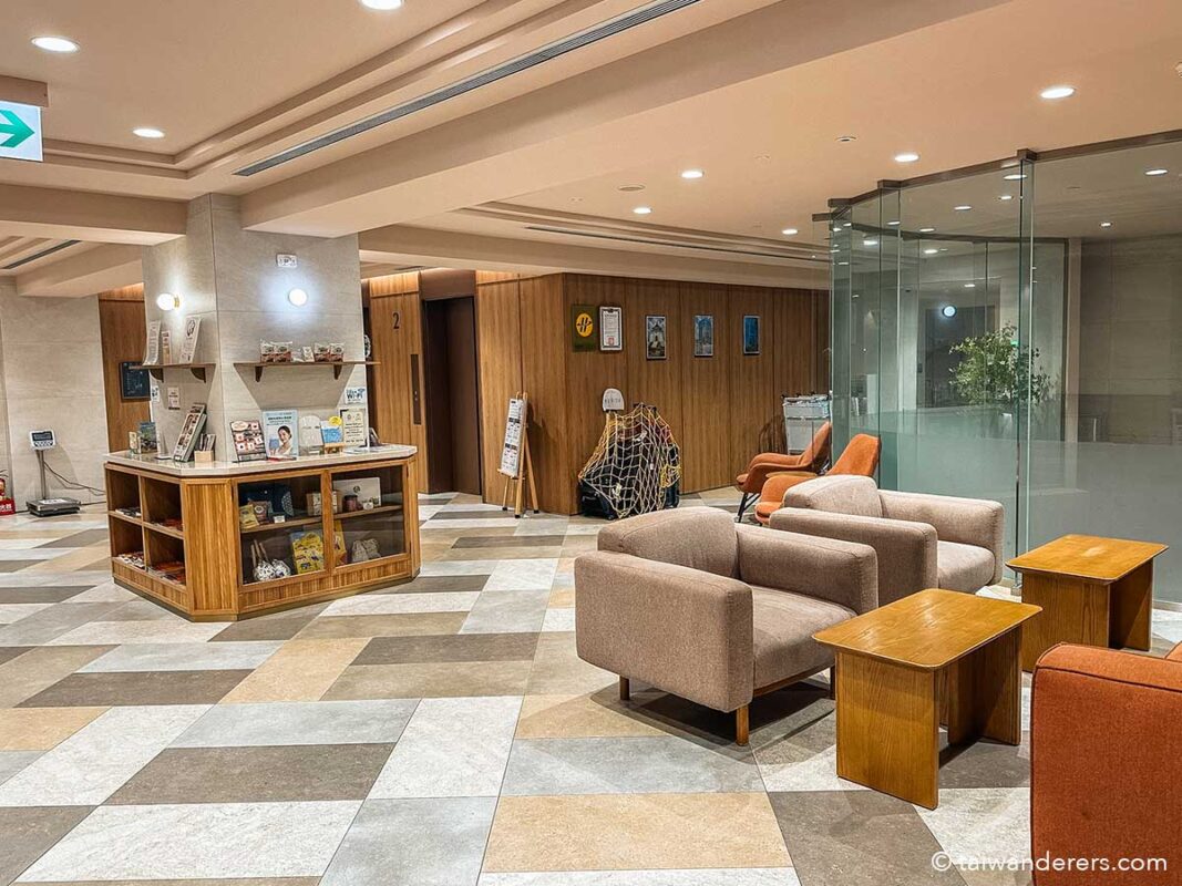 lobby reception at SOTETSU GRAND FRESA Taipei Ximen hotel