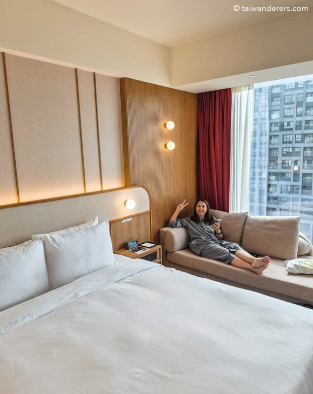 deluxe double room at SOTETSU GRAND FRESA Taipei Ximen hotel